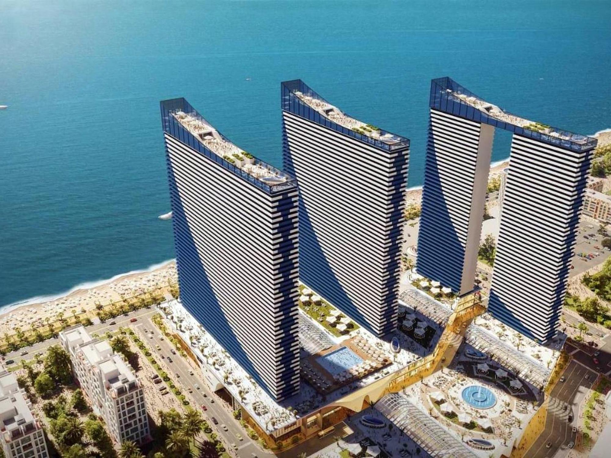 Delux Sea View Aparthotel In Orbi City באטומי מראה חיצוני תמונה