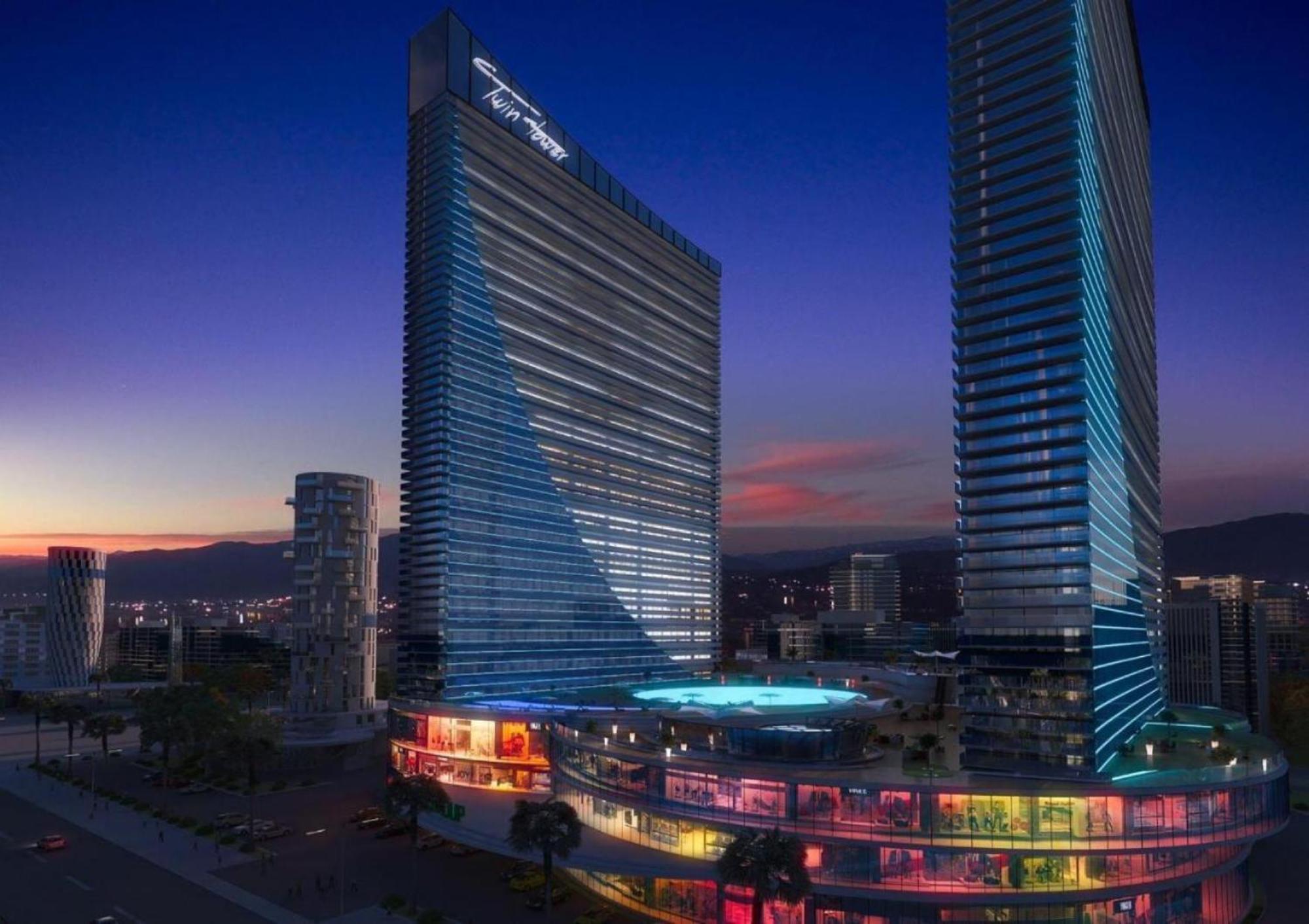 Delux Sea View Aparthotel In Orbi City באטומי מראה חיצוני תמונה