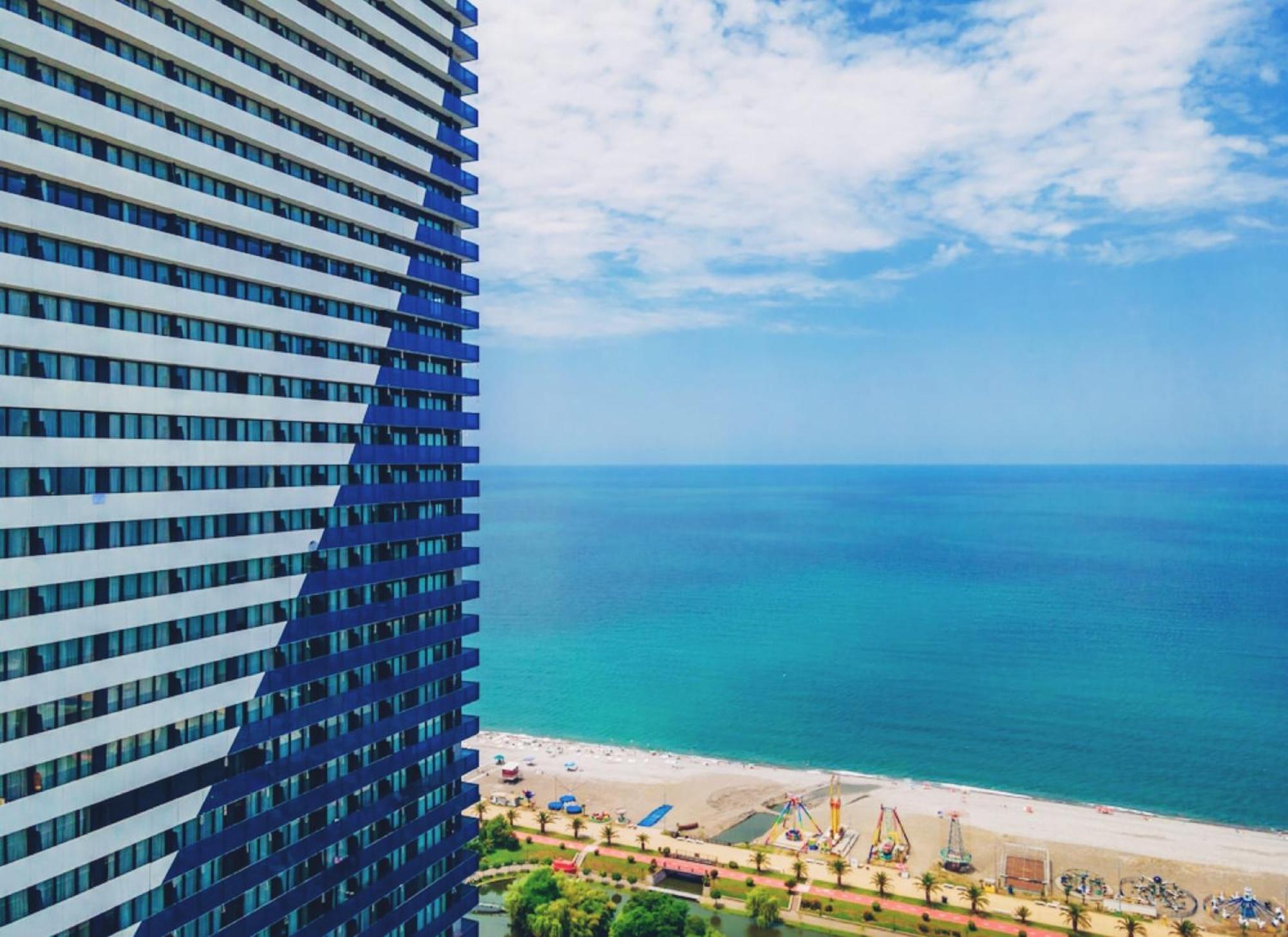 Delux Sea View Aparthotel In Orbi City באטומי מראה חיצוני תמונה