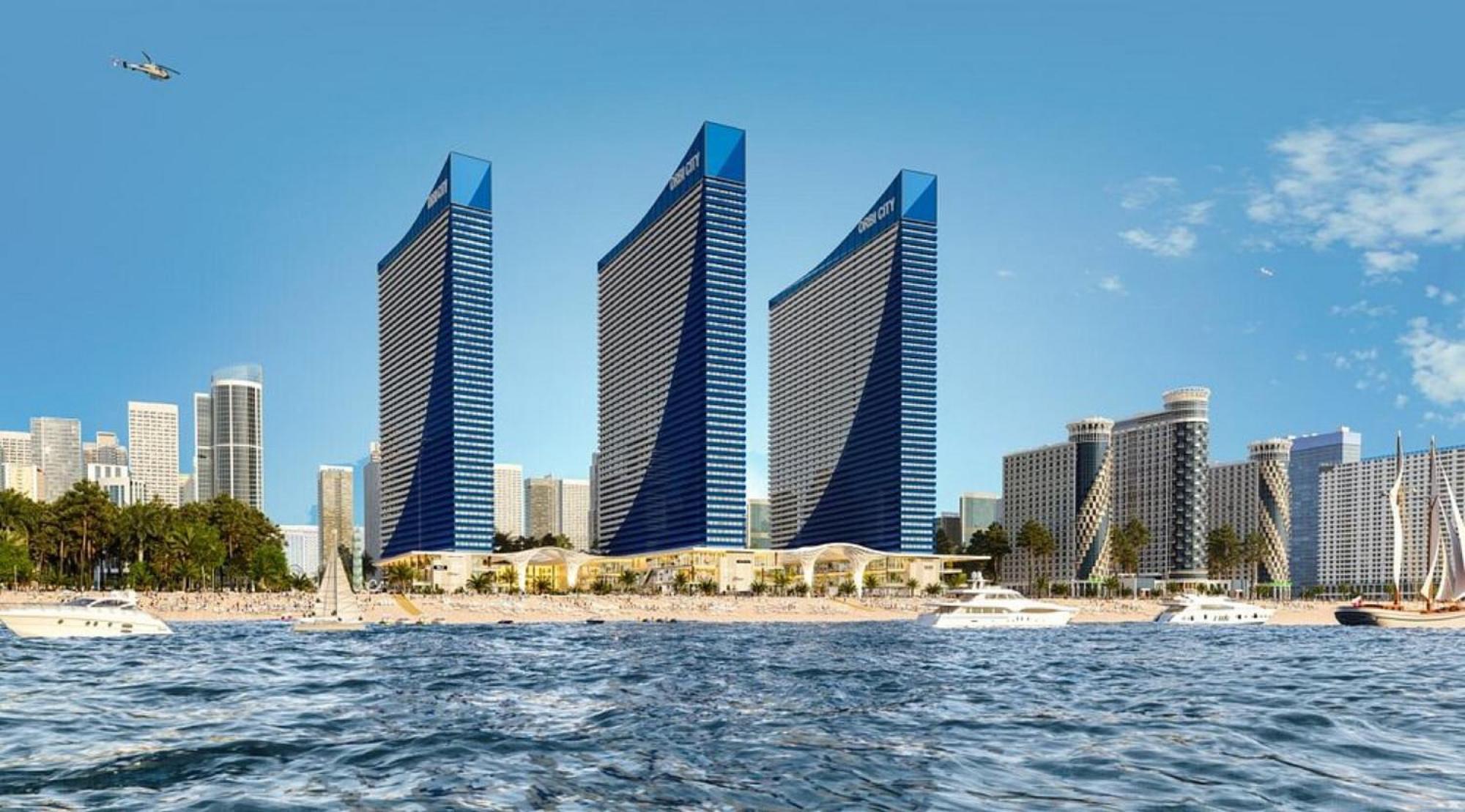 Delux Sea View Aparthotel In Orbi City באטומי מראה חיצוני תמונה